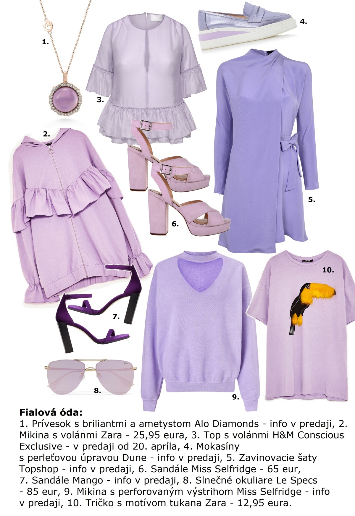 fialová a lila je jarný trend - tipy, inšpirácie