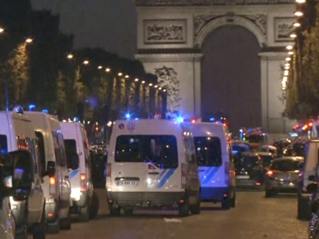 streľba na Champs-Élysées, polícia,