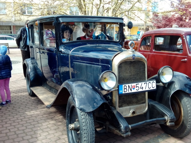 veterán, staré auto,