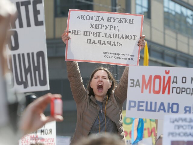 moskva, protest