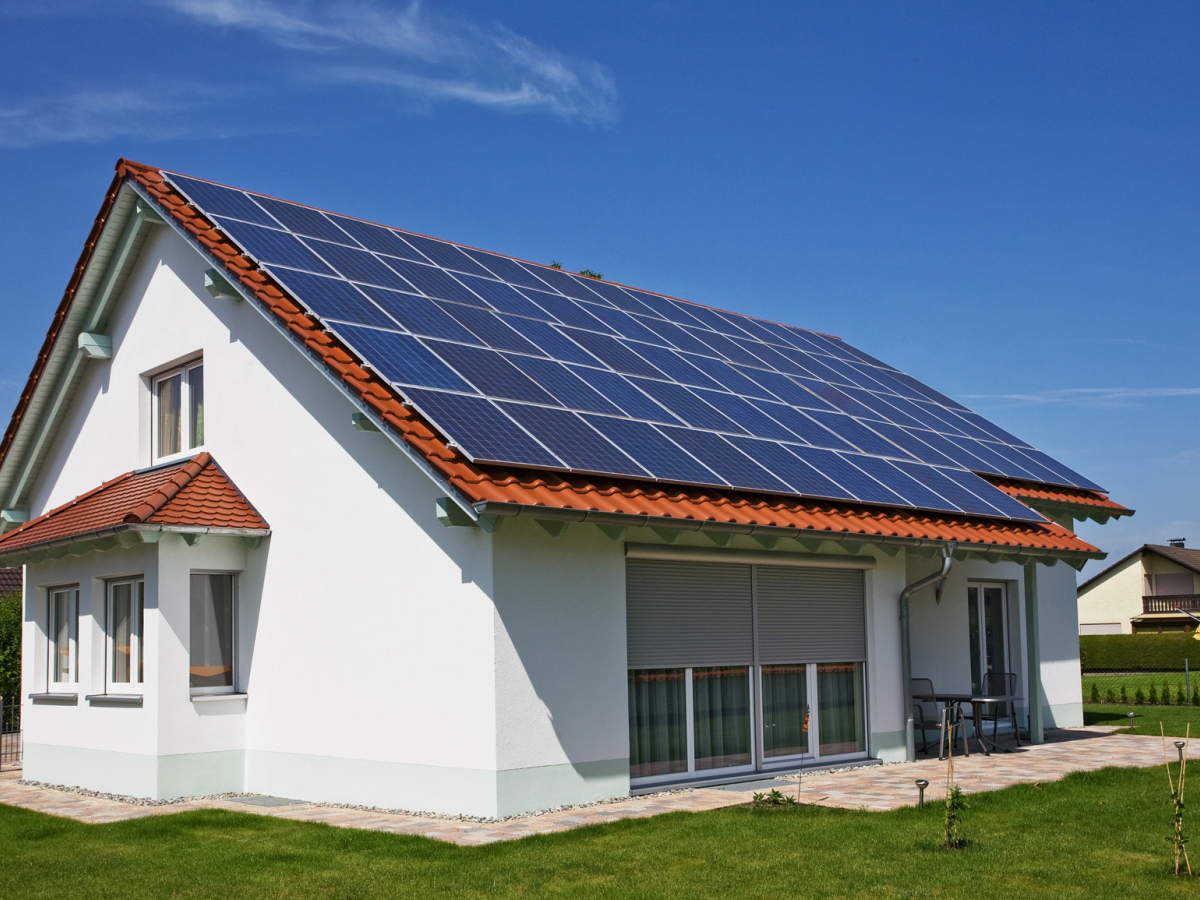 doma, solárna energia, bývanie