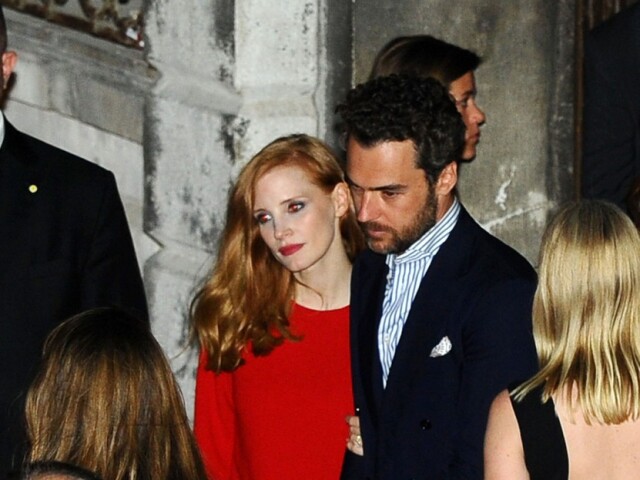 Jessica Chastain a Gian Luca Passi