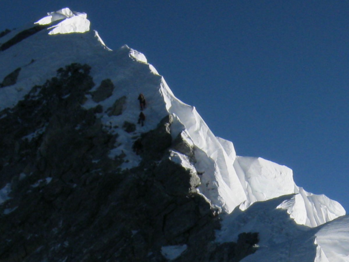 everest, hillaryho výšvih, horolezci