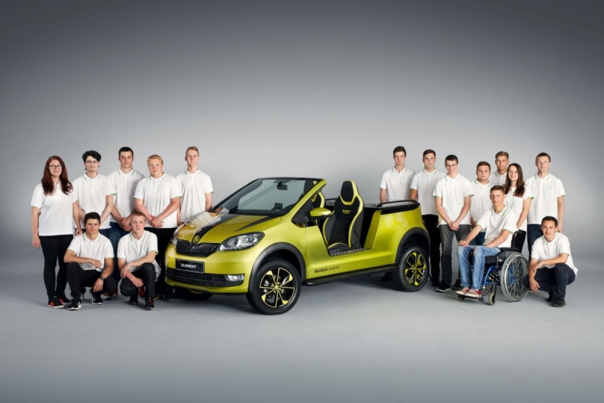 Škoda Element - študentský projekt 2017