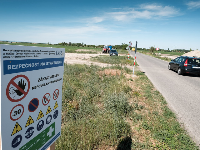 D4, R7, Kvetoslavov, obchvat, cestovanie,