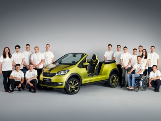 Škoda Element - študentský projekt 2017