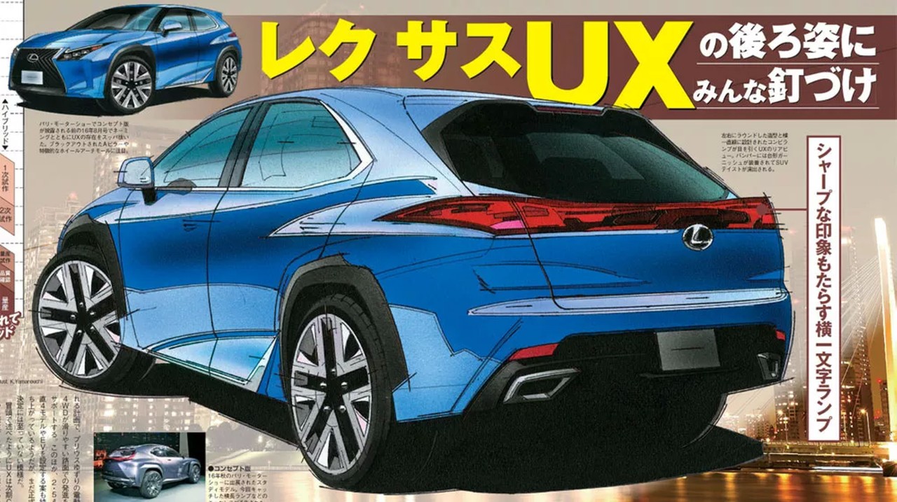Platformu by mal sériový UX zdieľať s Toyotou C-HR.