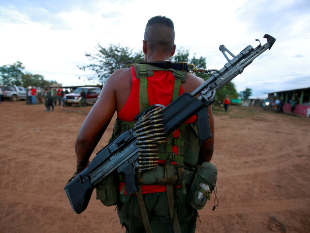 Kolumbia, vojak, strelec, FARC