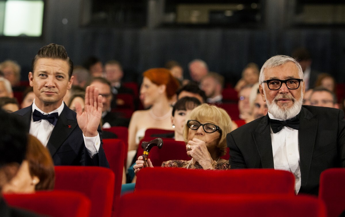 Jeremy Renner a Jiří Bartoška