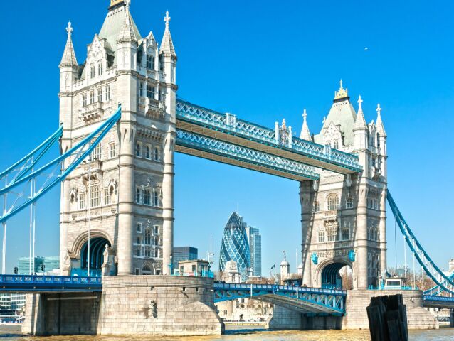 Veľká Británia, Anglicko, Londýn, Tower Bridge, most