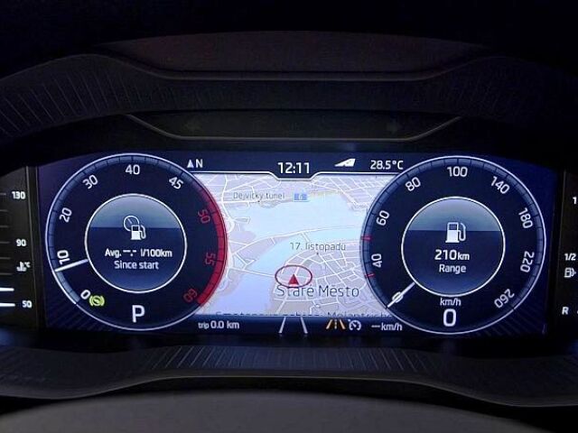 Škoda Karoq - Digital Instrument Panel