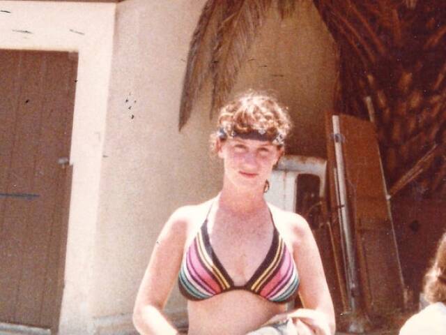 Komička a moderátorka Kathy Griffin na zábere z mladosti. 