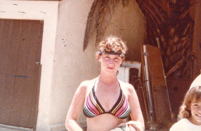 Komička a moderátorka Kathy Griffin na zábere z mladosti.