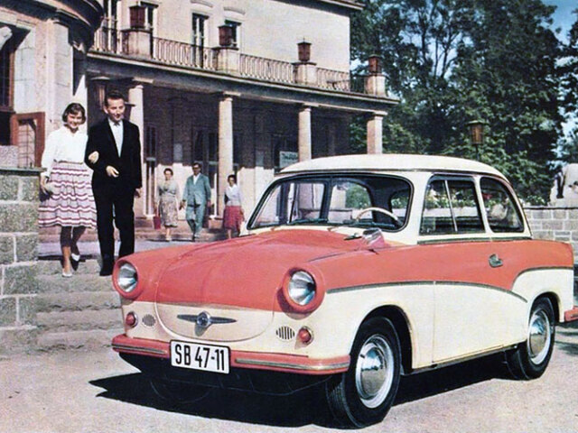 Nemecká spoločnosť Herpa, známa výrobou modelov, plánovala priviesť Trabant opäť k životu. Toto je prototyp z roku 2009.