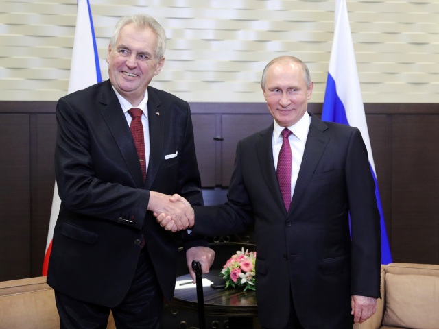 Vladimir Putin, Miloš Zeman