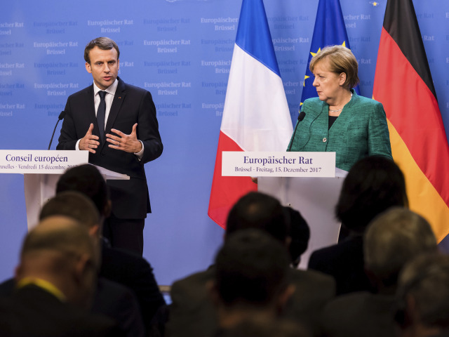 merkel, macron