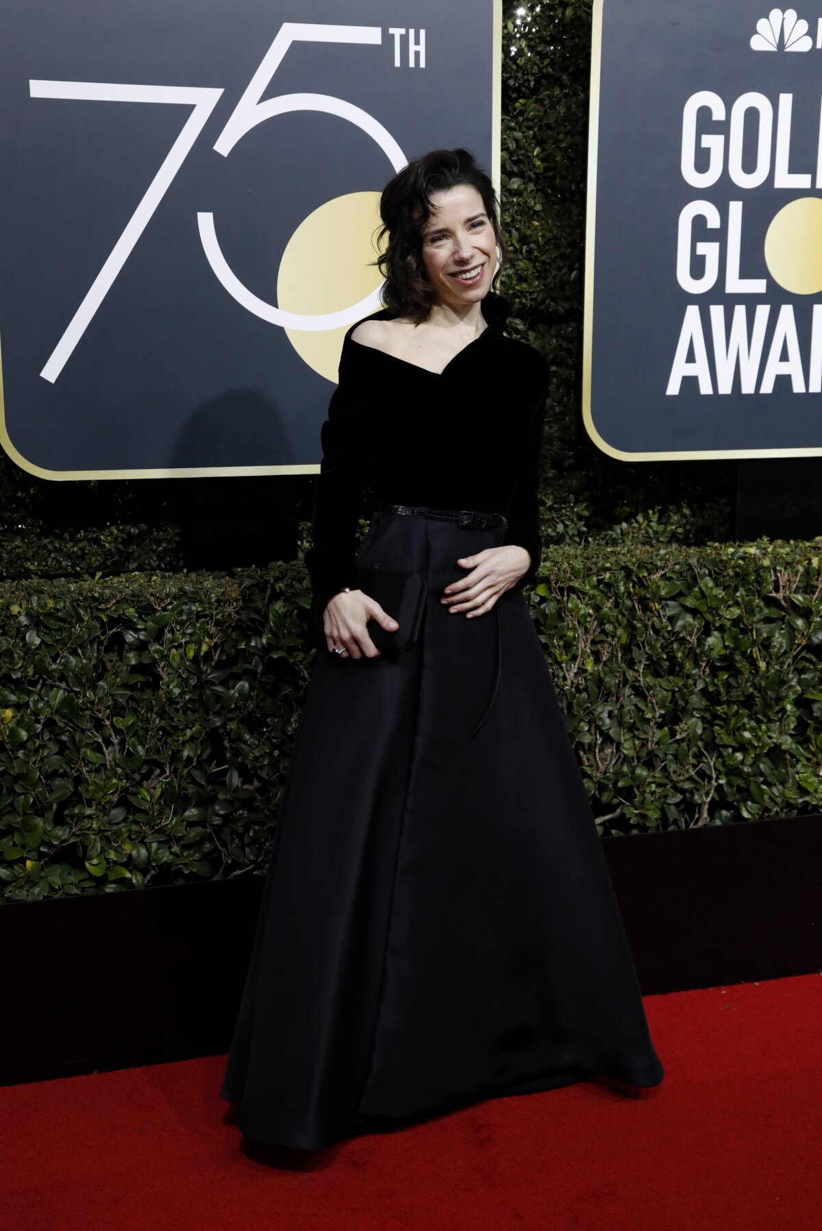 Herečka Sally Hawkins prišla v šatách Dior Couture. 