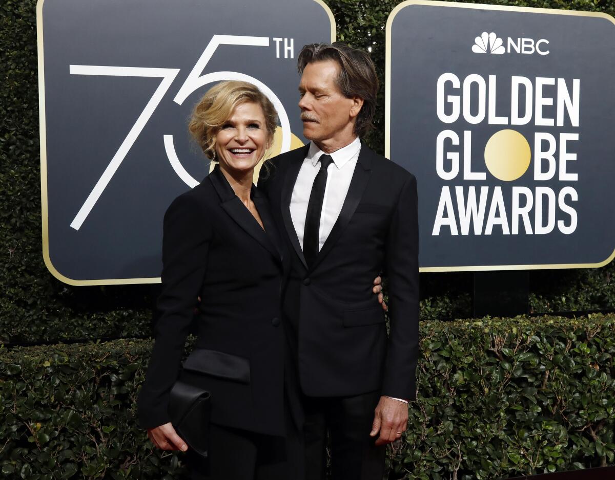 Manželia Kyra Sedgewick a Kevin Bacon. 
