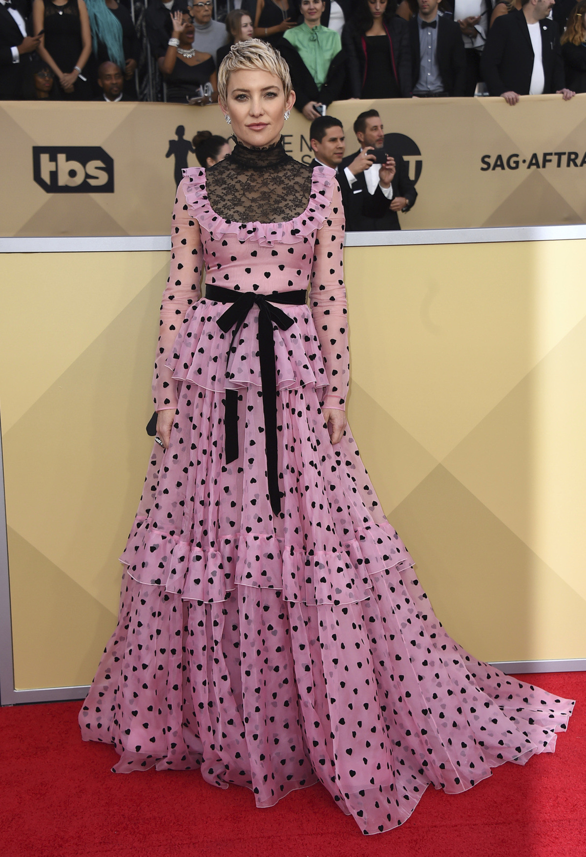 Herečka Kate Hudson v šatách Valentino. 