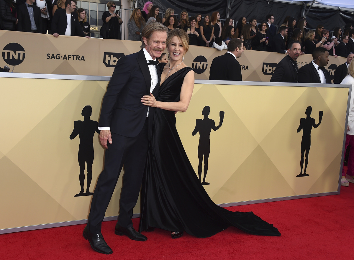 Manželský pár William H. Macy a Felicity Huffman.