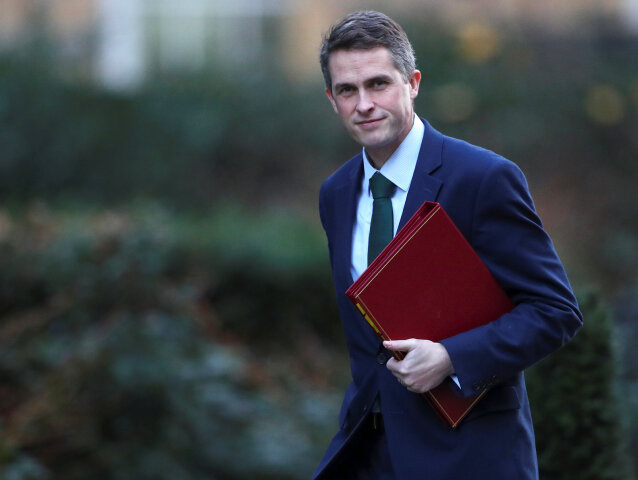 Británia, Gavin Williamson, minister obrany