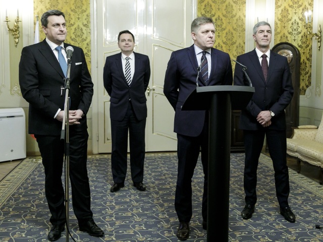 Koalícia Robert Fico Andrej Danko Béla Bugár