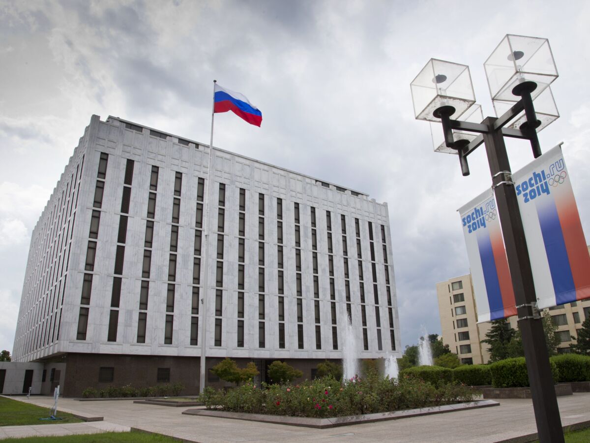 ruská ambasáda, rusko, usa, washington