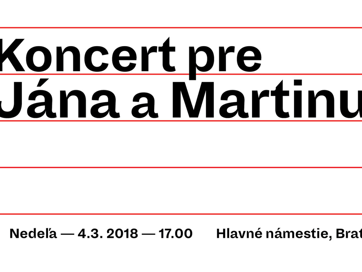 Koncert pre Jána a Martinu