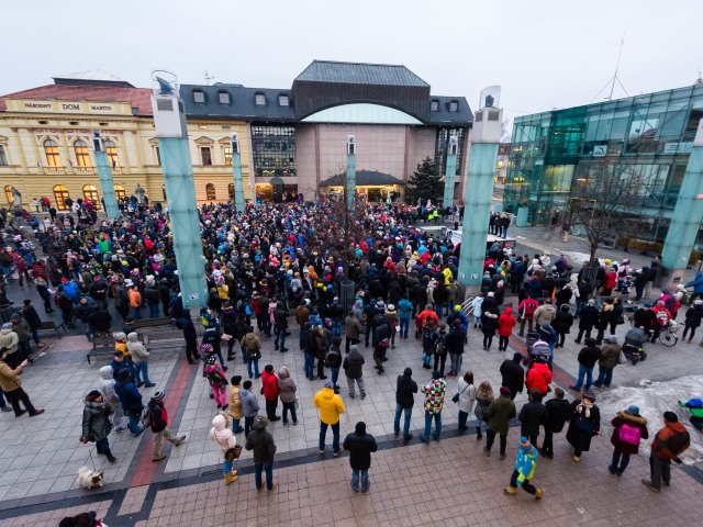 POCHOD: Nechceme spä 90-te! Martin