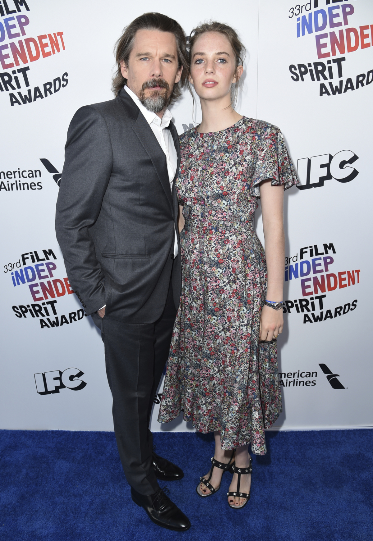 Ethan Hawke a jeho dcéra Maya Hawke