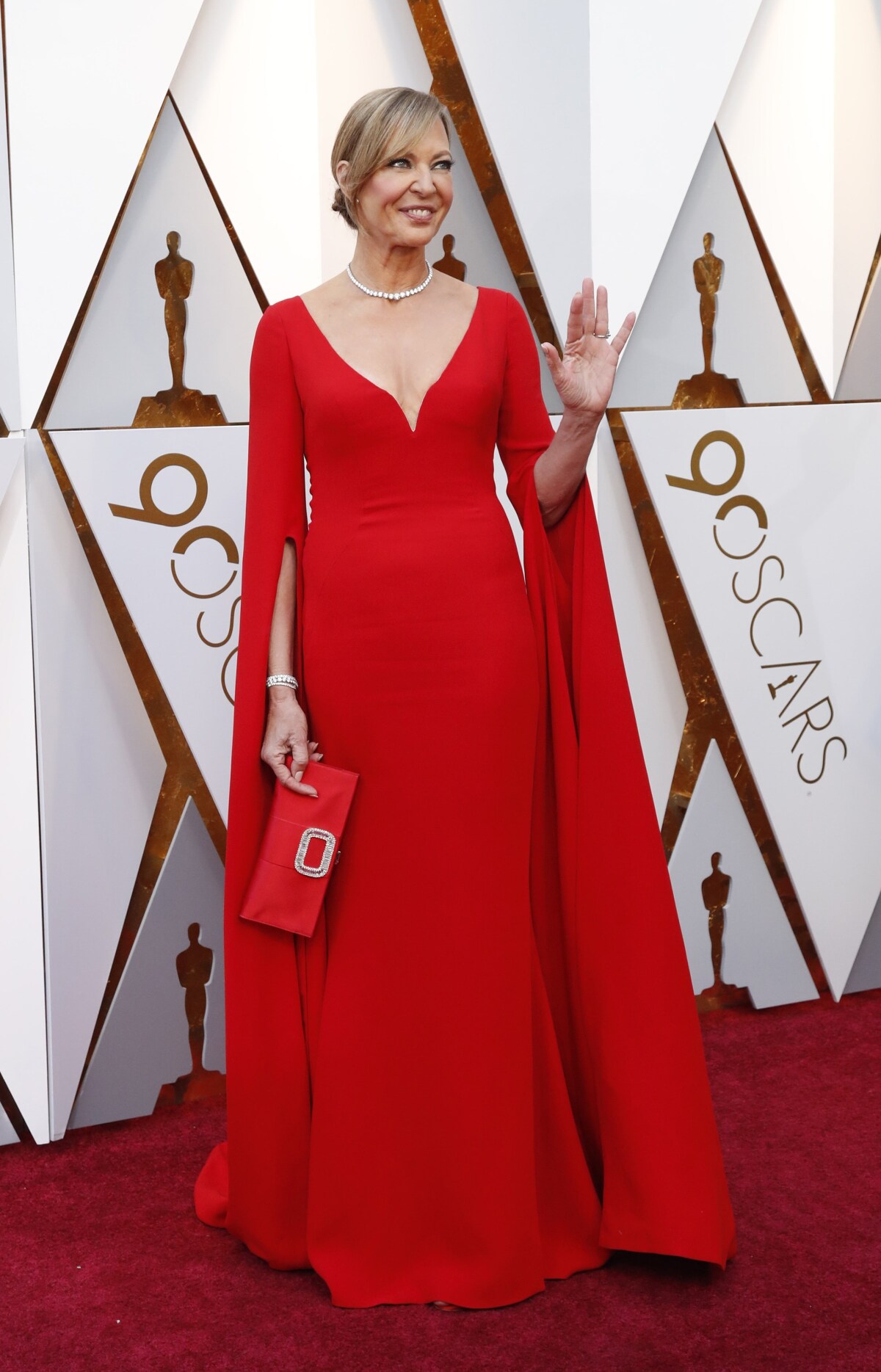 Herečka Allison Janney v kreácii Reem Acra. 