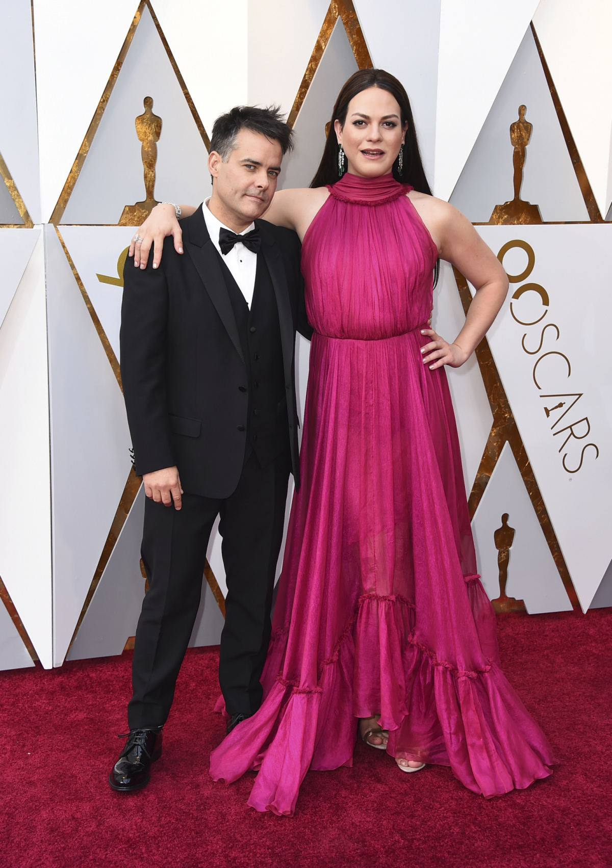 Sebastian Lelio a herečka Daniela Vega.