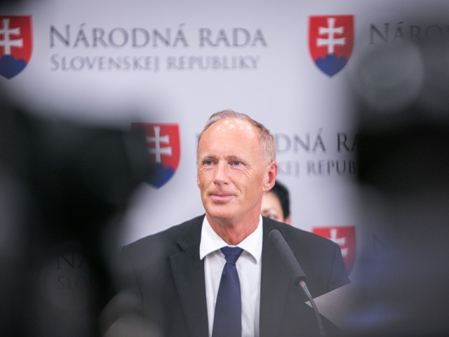 Prvý podpredseda SNS Jaroslav Paška.
