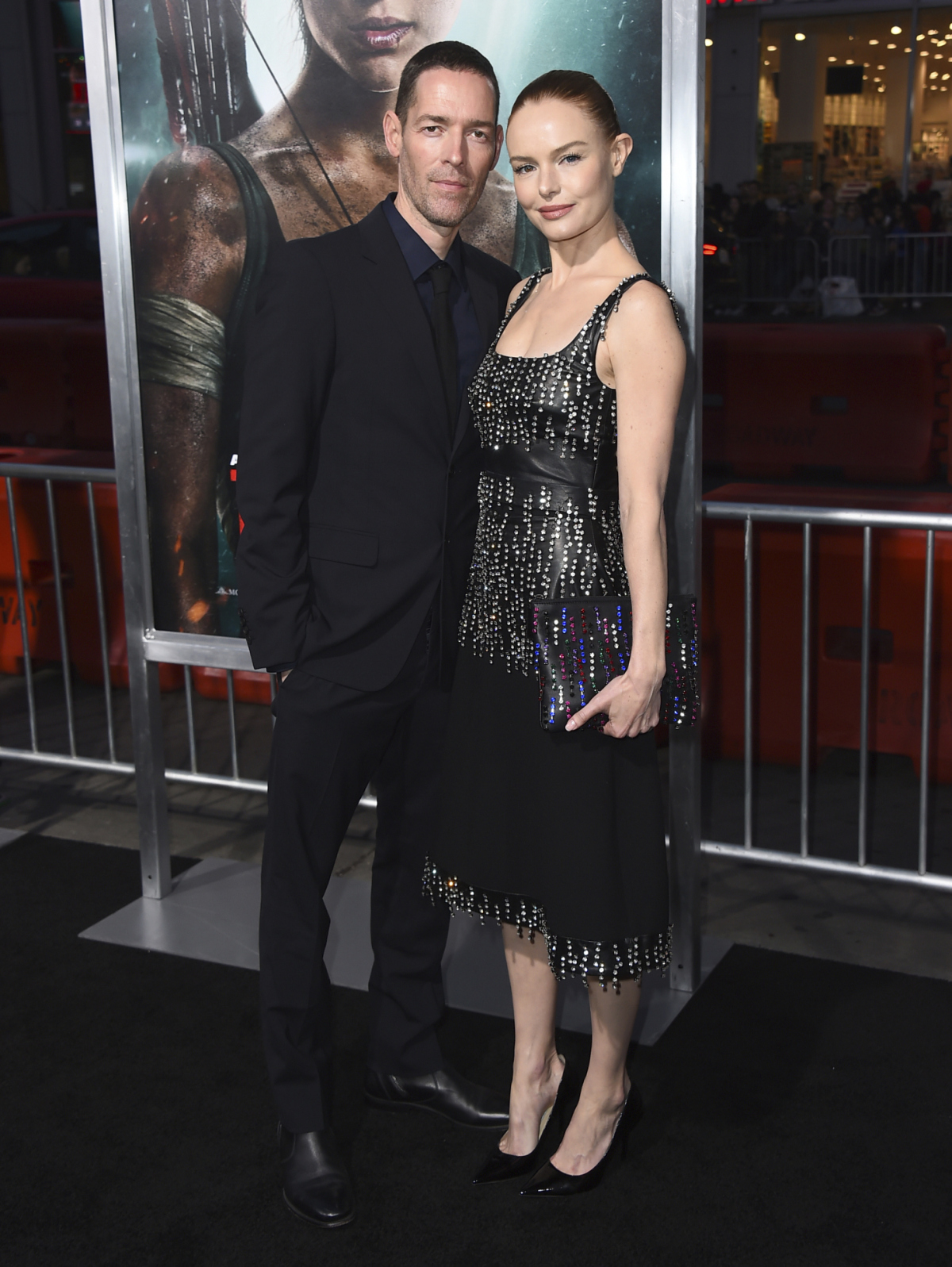 Herečka Kate Bosworth a jej manžel Michael Polish.