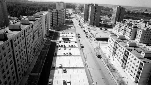 Petržalské sídlisko.