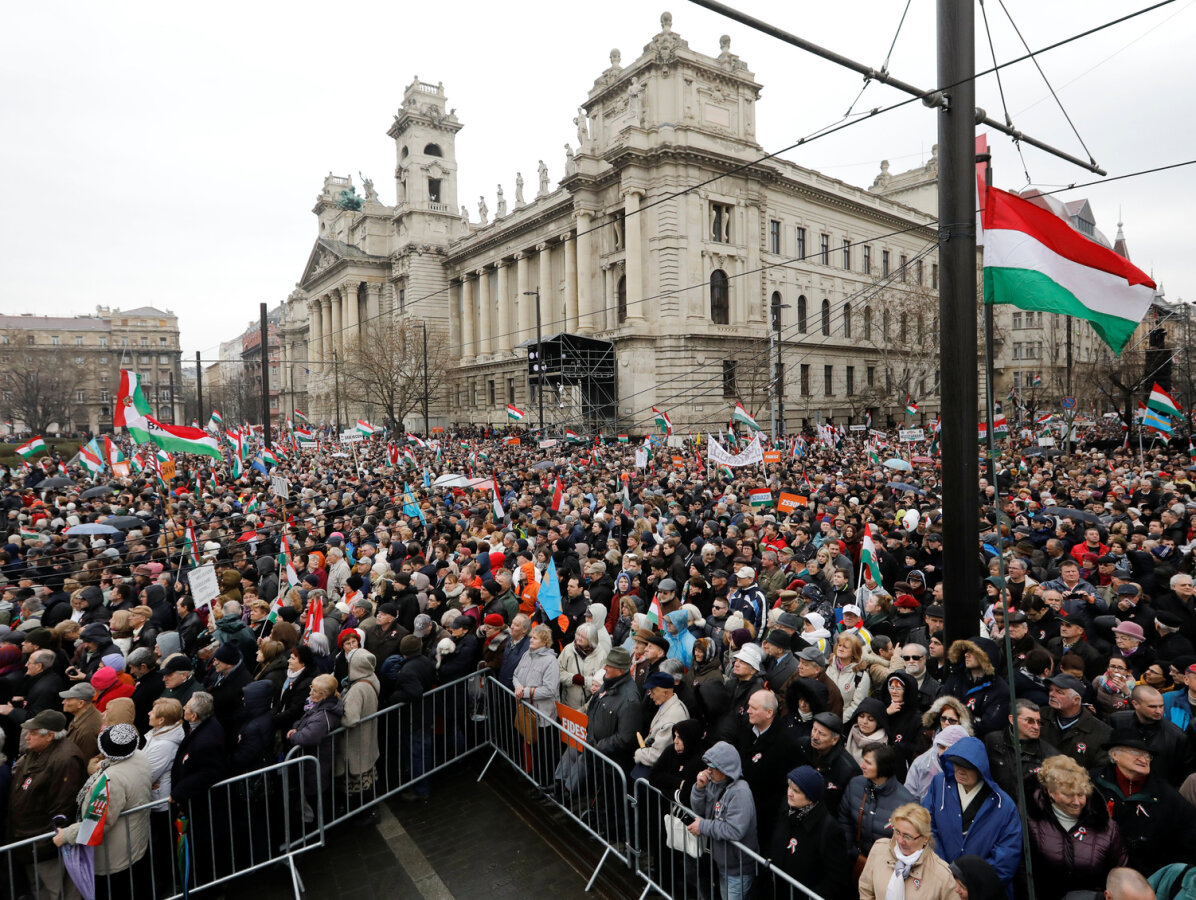Maďarsko, pochod, Fidesz