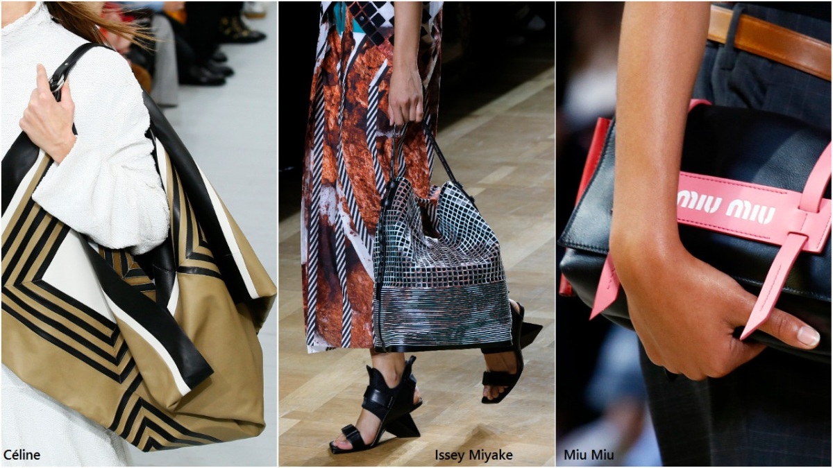trendy v doplnkoch - sezóna jar-leto 2018 - móda (Celine, Issey Miyake a Miu Miu)