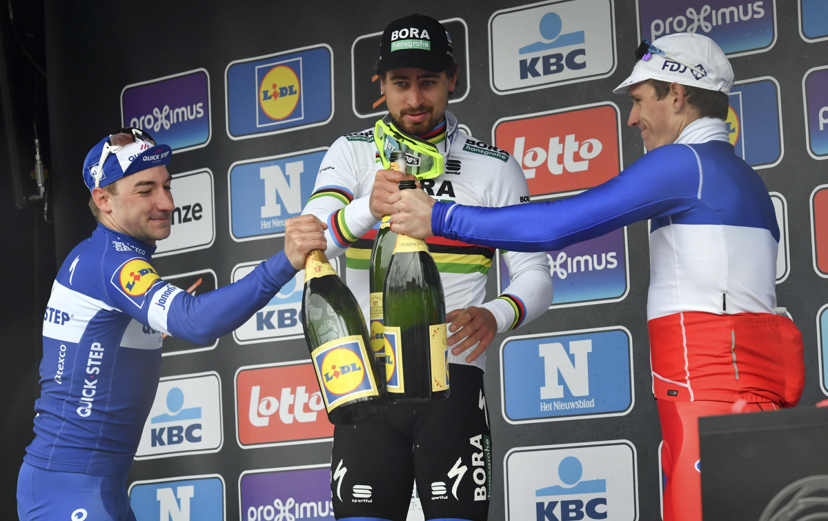 Peter Sagan, Elia Viviani, Arnaud Demare