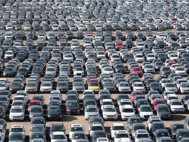 VW Dieselgate USA - parkovisko Victorville