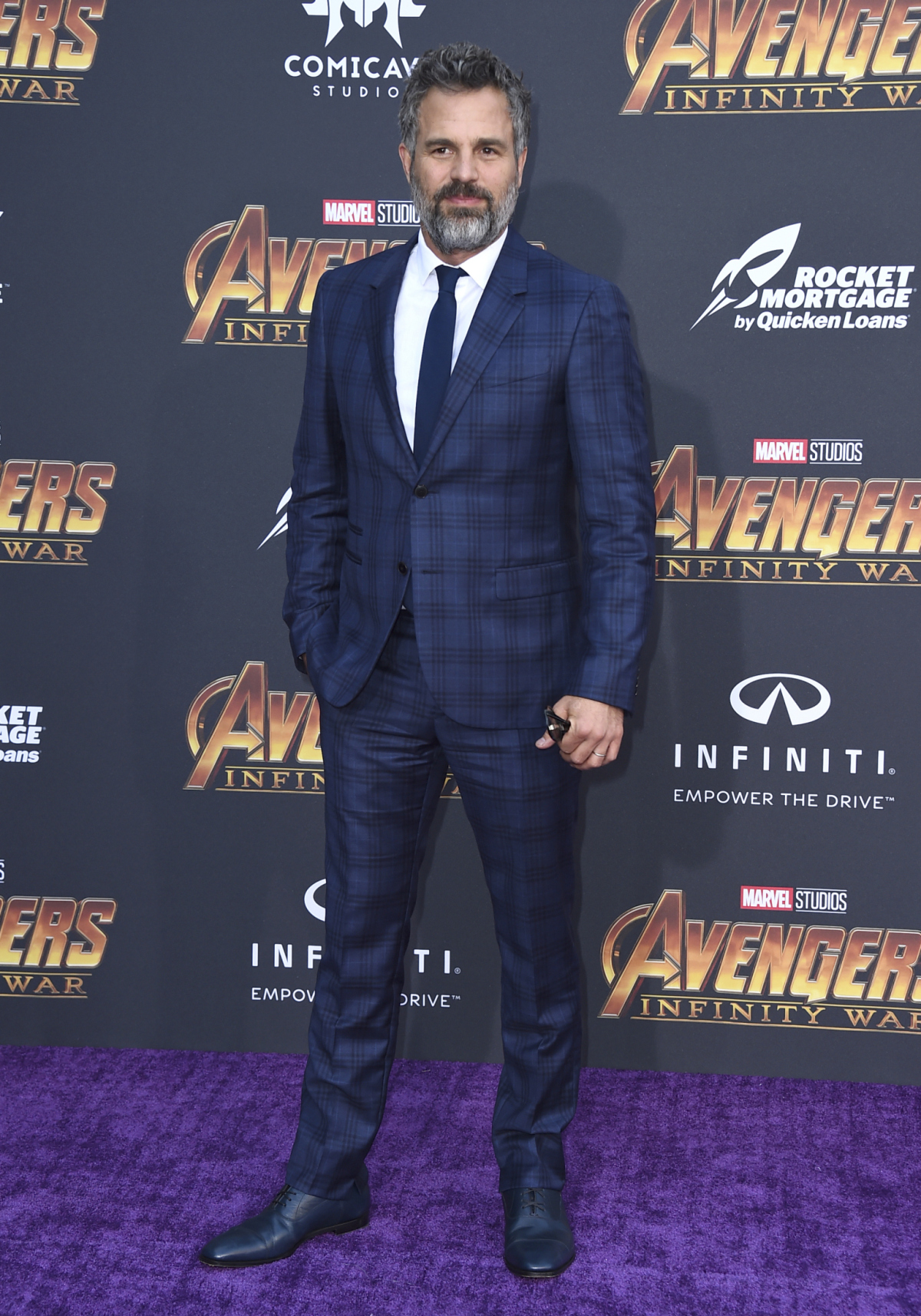Herec Mark Ruffalo (v tíme Avengers hrá Hulka).