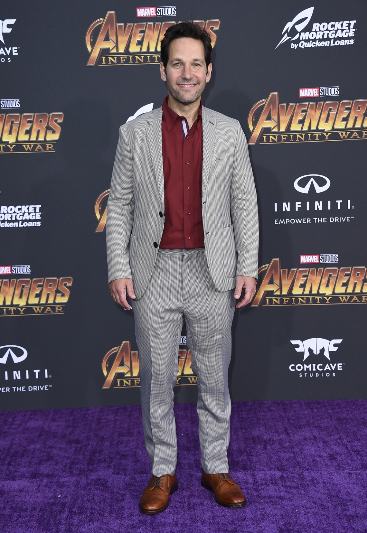 Herec Paul Rudd (predstaviteľ Ant-Mana).