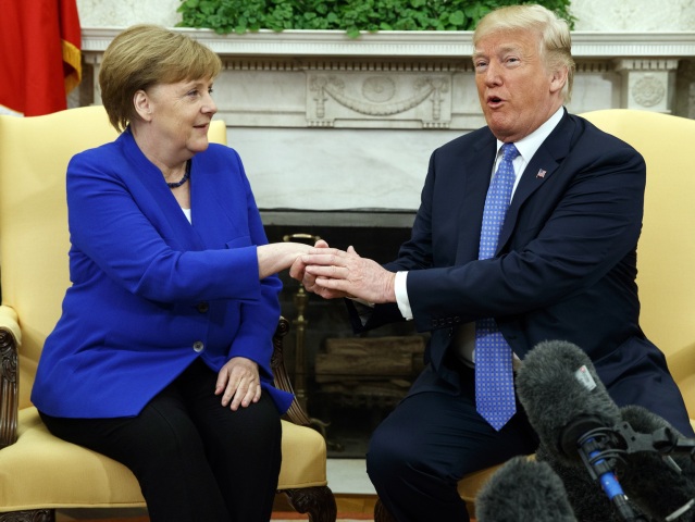 Trump, USA, Merkelová, Nemecko