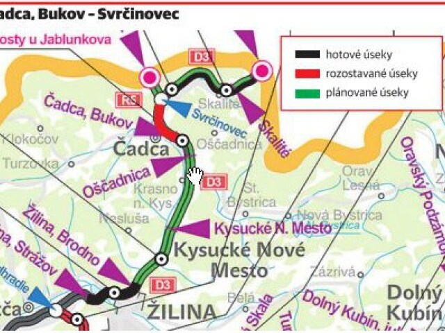 D3, Čadca