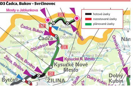 D3, Čadca