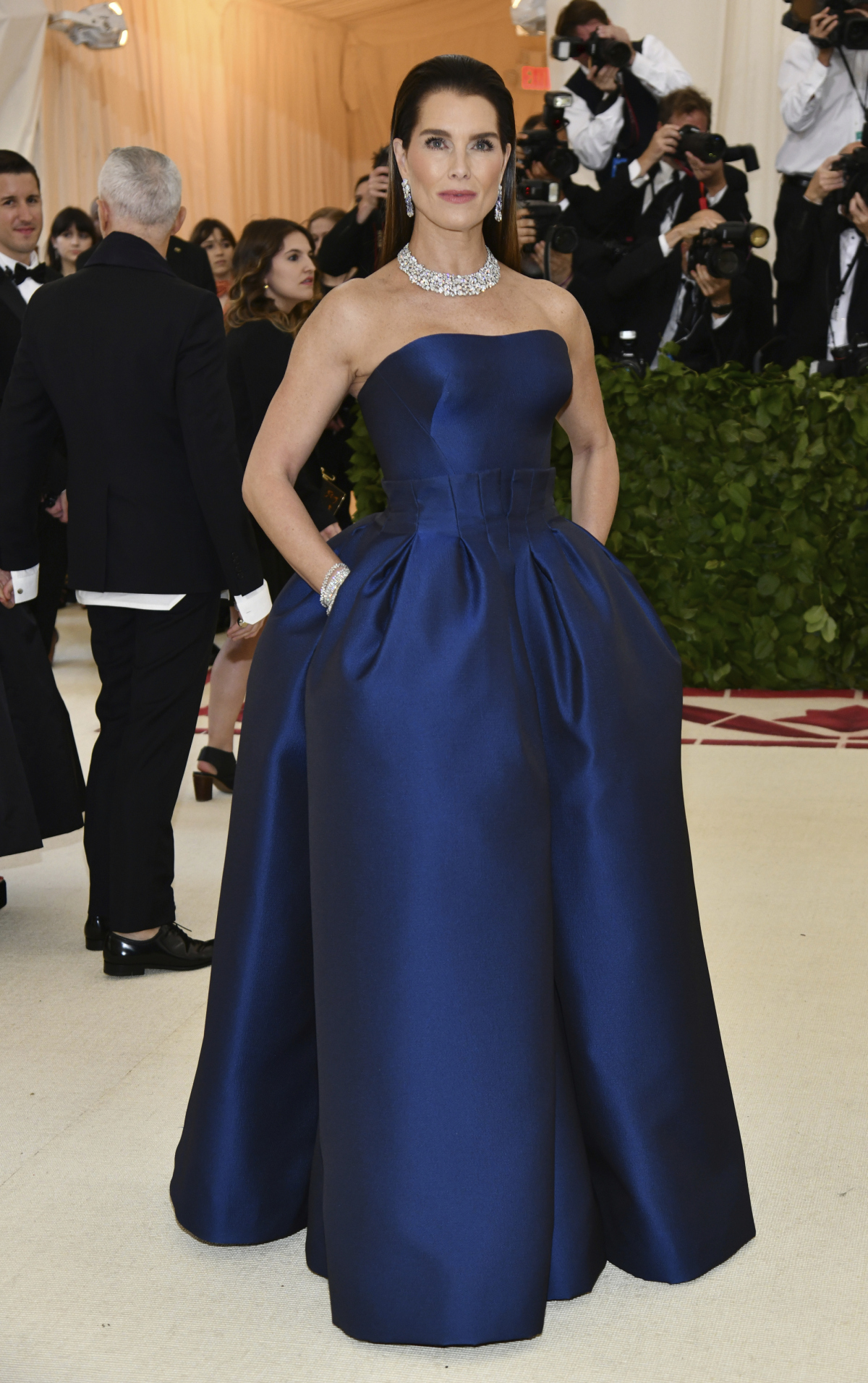 Herečka Brooke Shields.