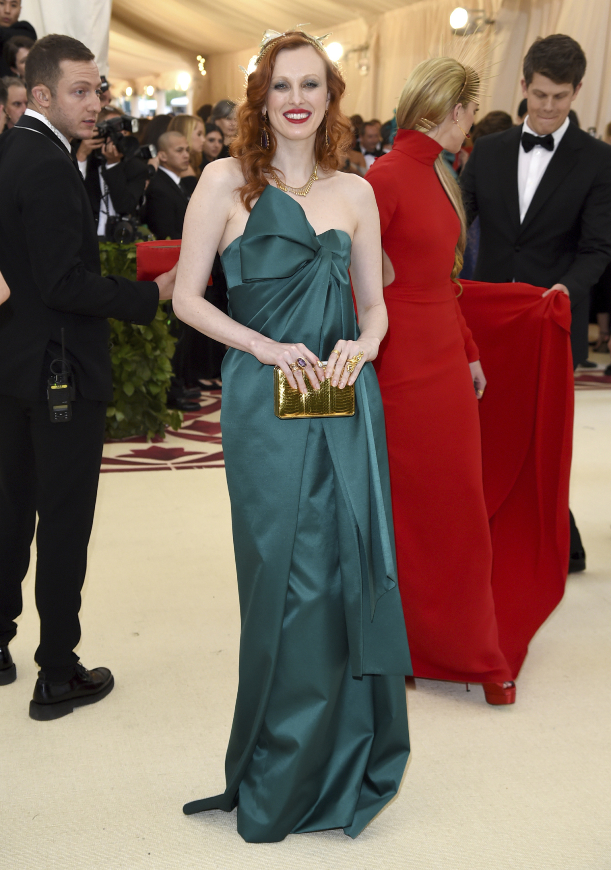 Modelka a speváčka Karen Elson.