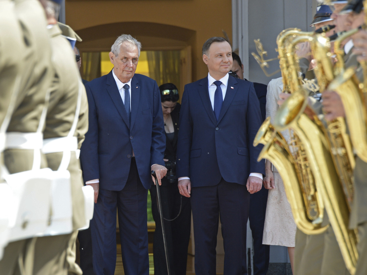 Miloš Zeman, Andrzej Duda