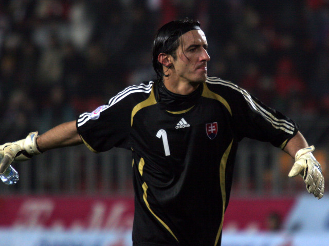 Kamil Čontofalský v drese slovenskej reprezentácie.