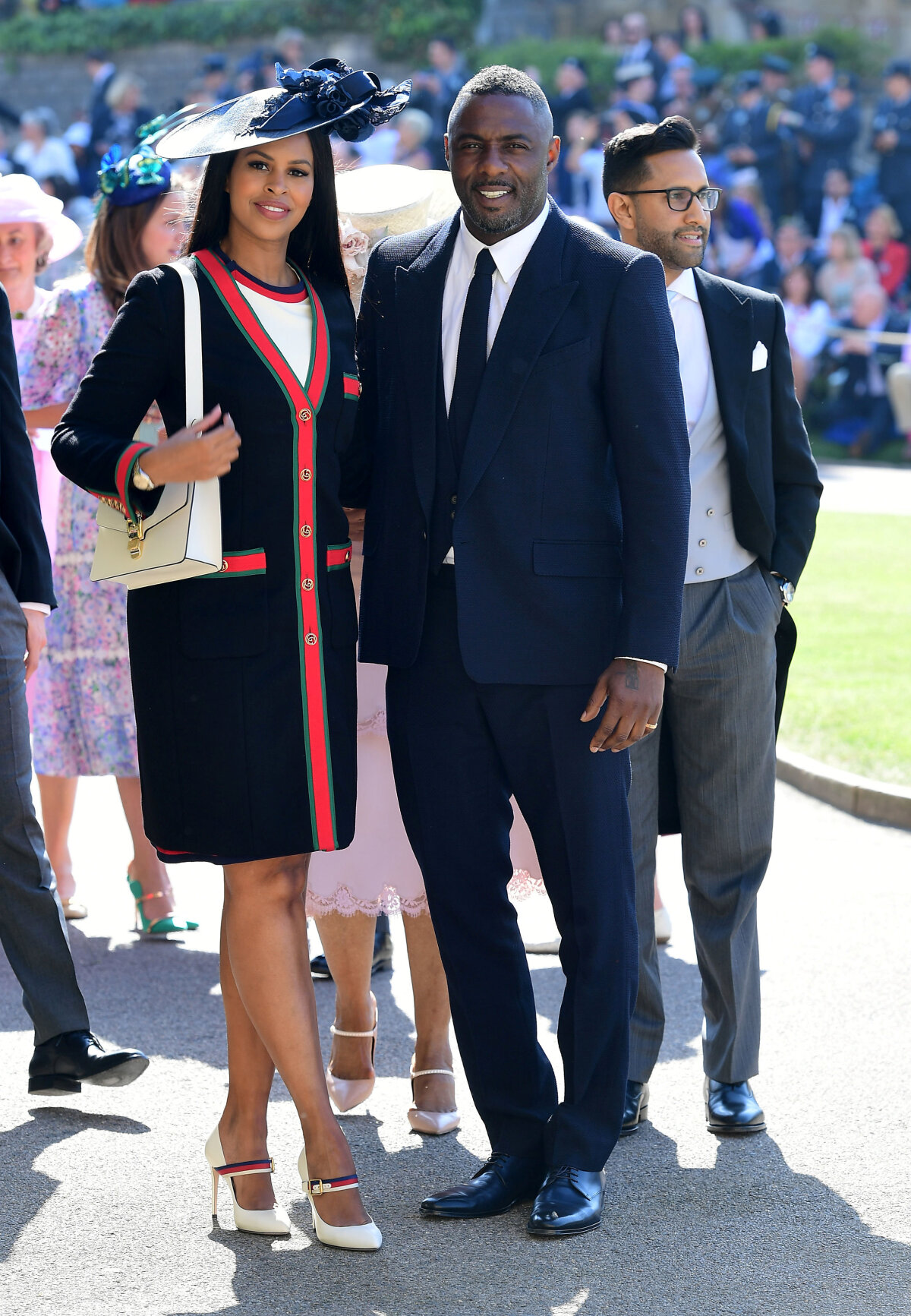 Herec Idris Elba a jeho snúbenica Sabrina Dhowre.