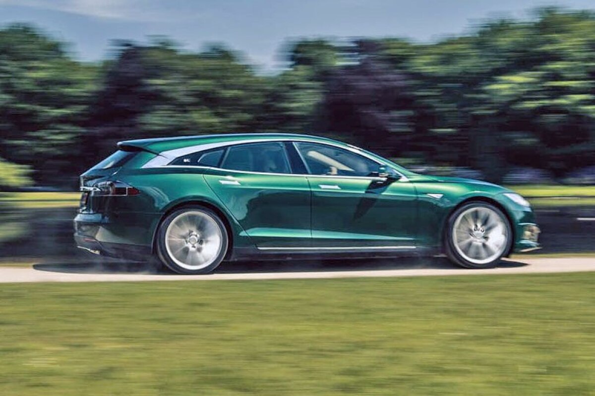 Tesla S Shooting Brake - RemetzCar